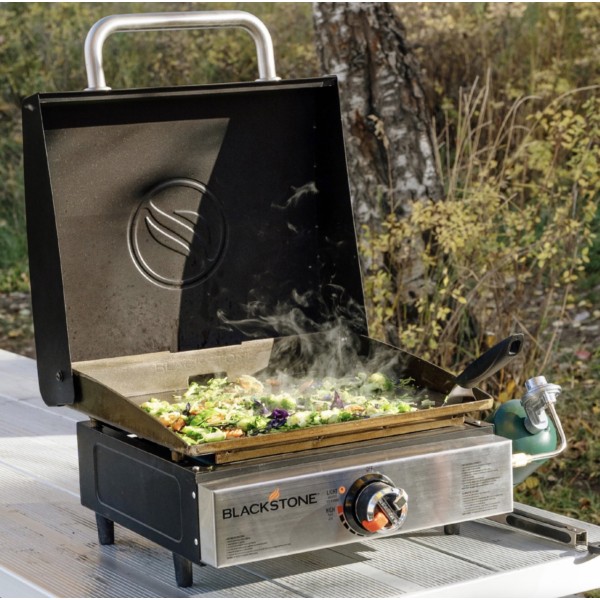 Plancha de Gas 1 Quemador con Tapa Blackstone