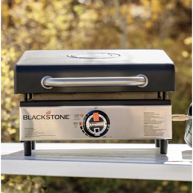Plancha de Gas 1 Quemador con Tapa Blackstone