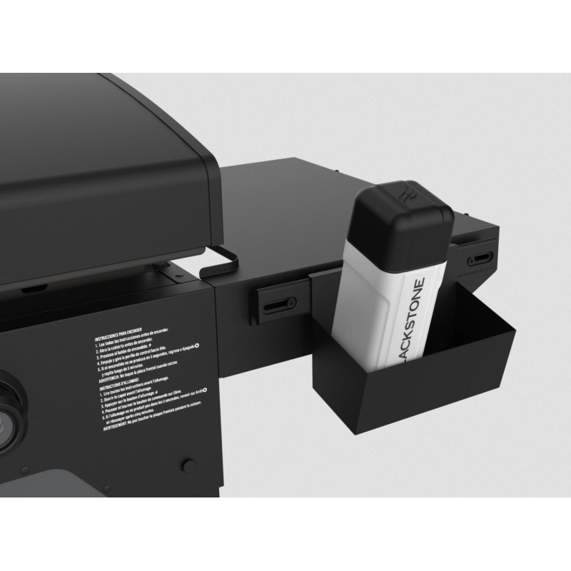 Plancha de Gas 2 Quemadores con Tapa y Carro Blackstone