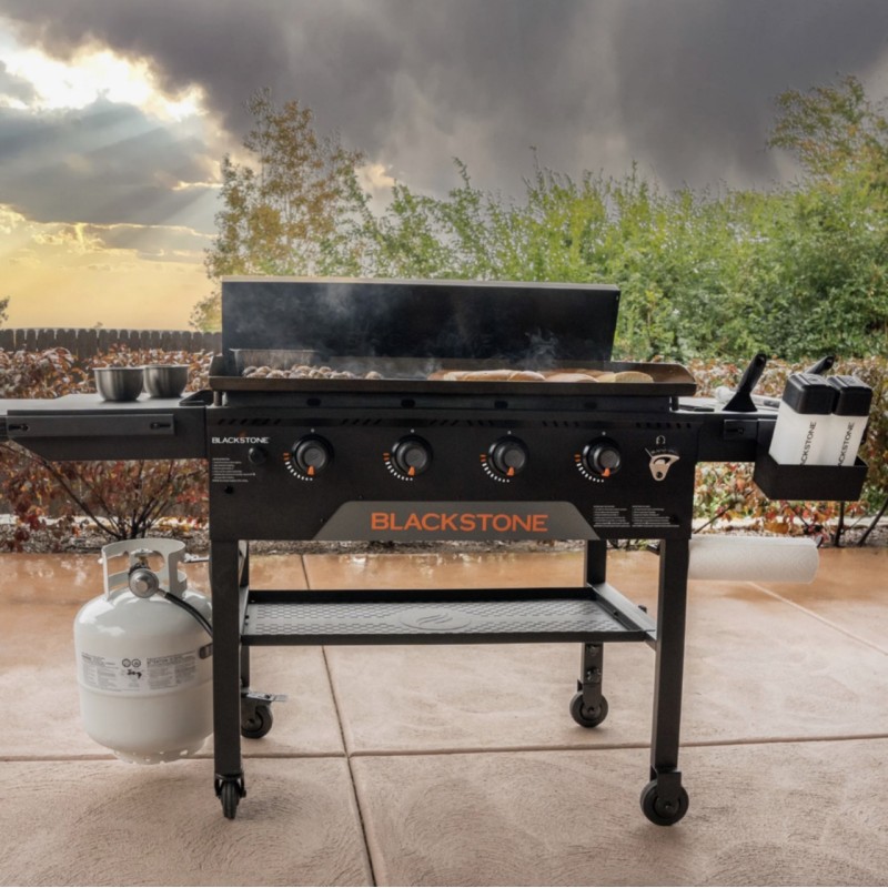 Plancha de Gas 4 Quemadores con Carro Blackstone