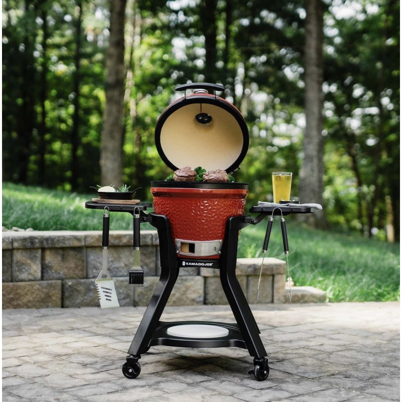 Kamado Joe Junior con Carro Celebration Pack