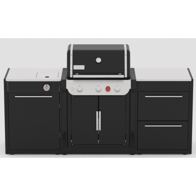 Cocina de Exterior 231 Weber BBQ Kitchen