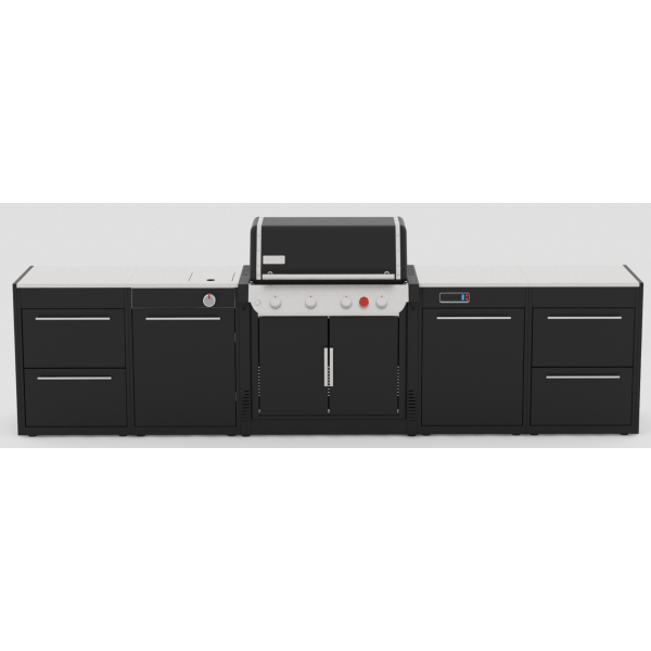 Cocina de Exterior 431 Weber BBQ Kitchen