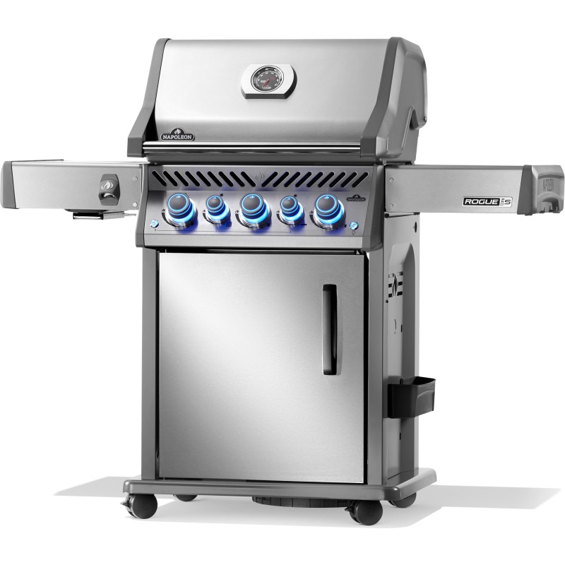 Napoleon Rogue PRO-S 425-2 Inox. Quemador Lateral Trasero