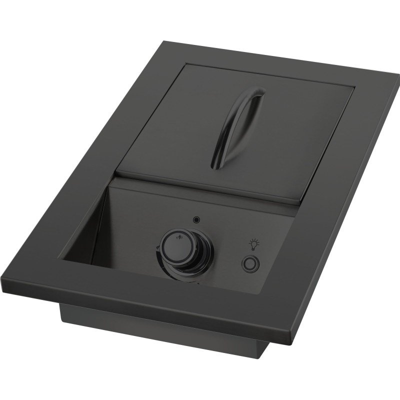 Quemador Sizzle Zone Serie 700 3 kW BIB10IRPMK Negro Mate