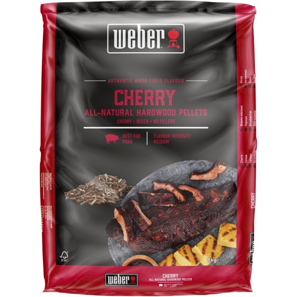 Pellets de madera Cerezo, 8 kg