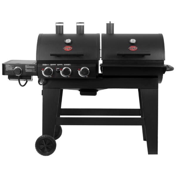 Barbacoa Duo de gas y de carbón Char-Griller