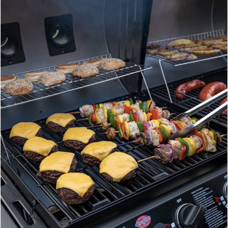 Barbacoa Duo de gas y de carbón Char-Griller
