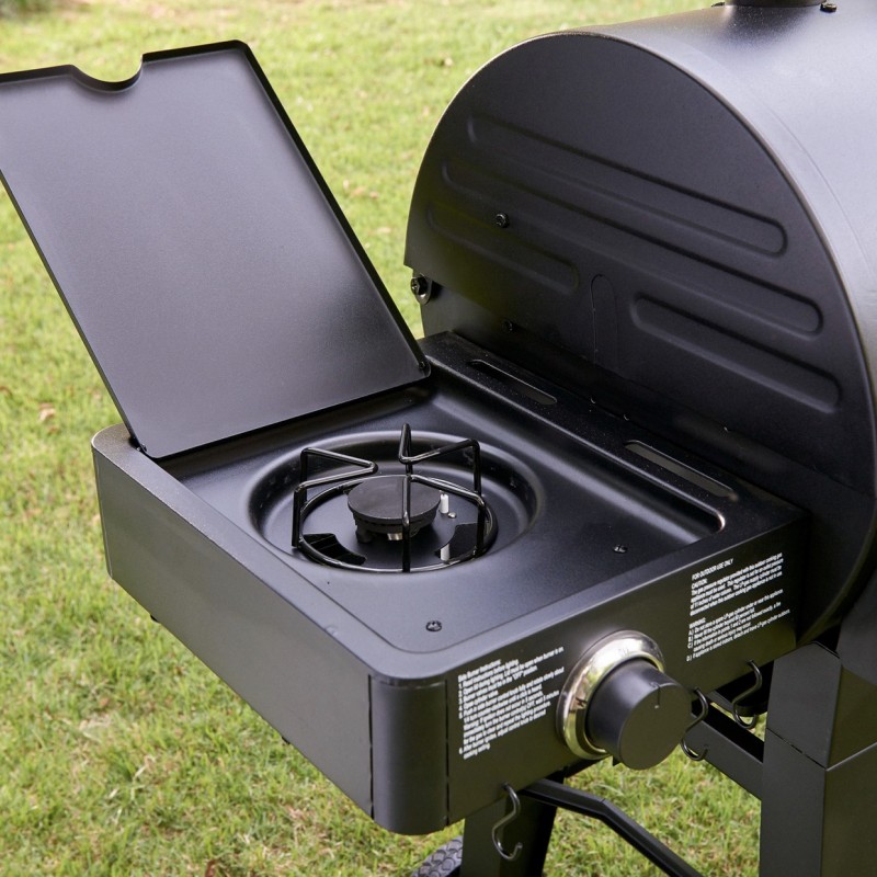 Barbacoa Duo de gas y de carbón Char-Griller