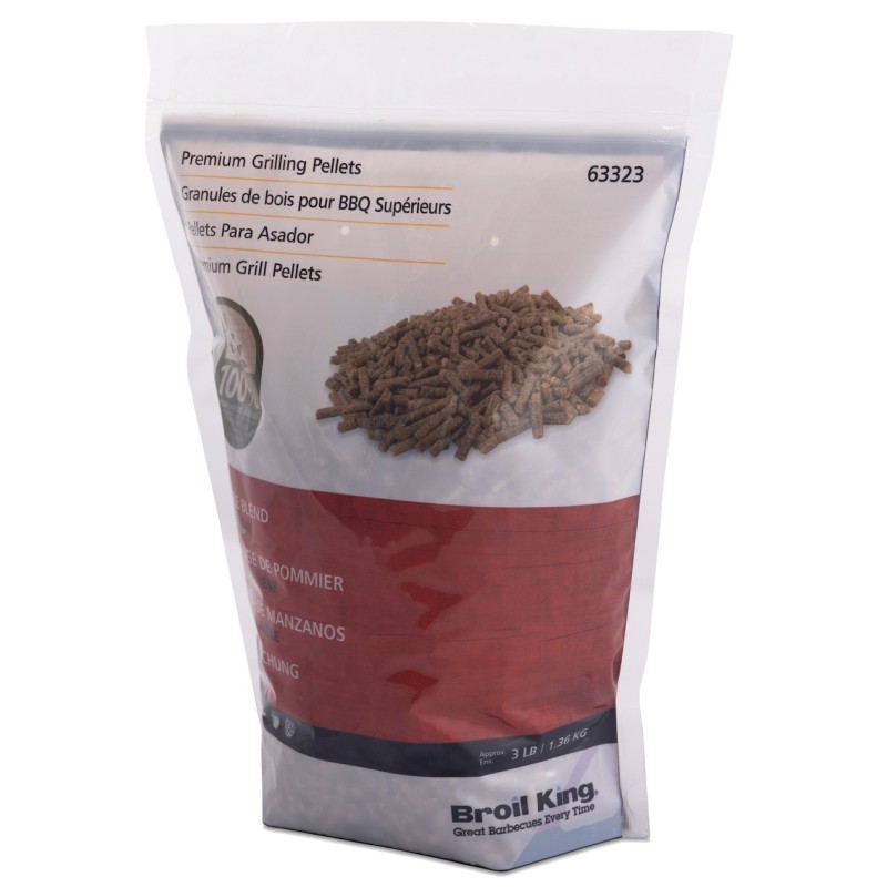 Saco 1 kg. Pellet para Barbacoas Apple Blend
