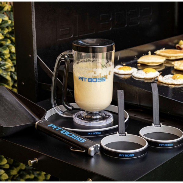 Set de Utensilios para Desayunos Pit Boss