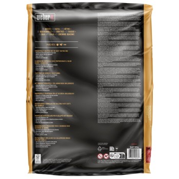 Bolsa de 8 kg. Pellet Haya Weber para Barbacoas 2