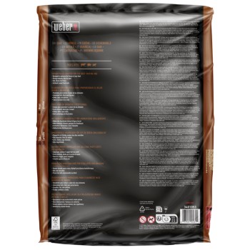 Bolsa de 8 kg. Pellet Roble Weber para Barbacoas 2