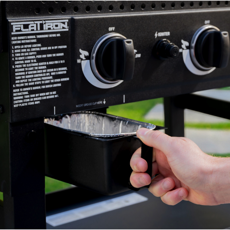 Plancha de Gas Char-Griller de 3 Quemadores