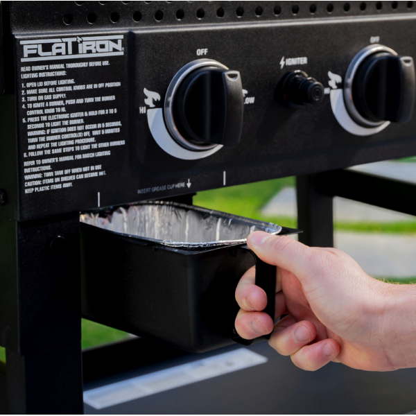 Plancha de Gas Char-Griller de 3 Quemadores
