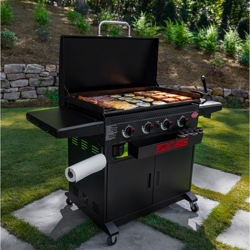 Plancha de Gas Char-Griller de 4 Quemadores