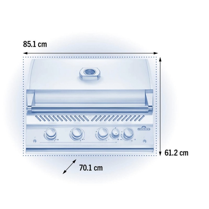 Napoleon Serie 700 32" RB Encastrar