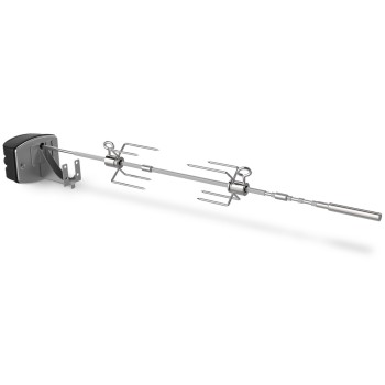 Asador Giratorio para Weber Spirit y Barbacoas de Pellet