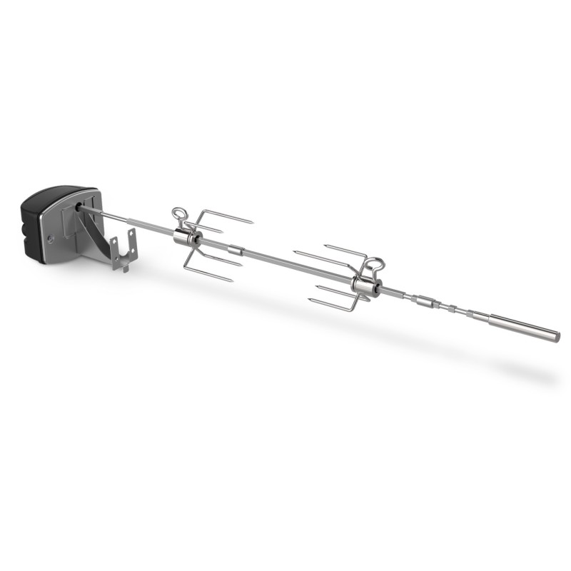 Asador Giratorio para Weber Spirit y Barbacoas de Pellet
