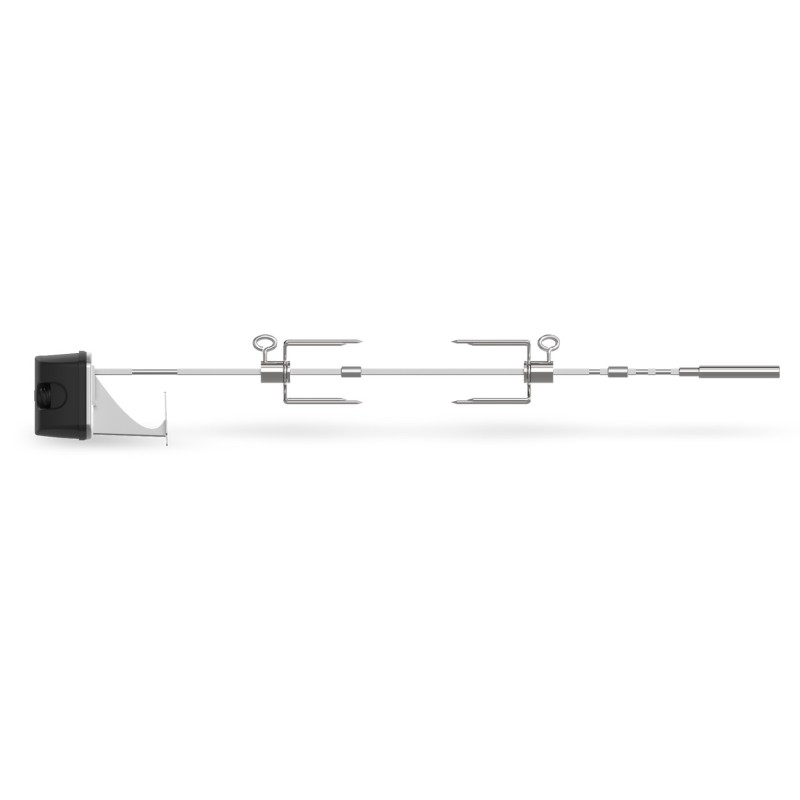 Asador Giratorio para Weber Spirit y Barbacoas de Pellet