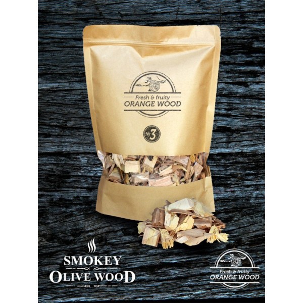 Virutas de naranjo Nº3  (Smokey Olive Wood)