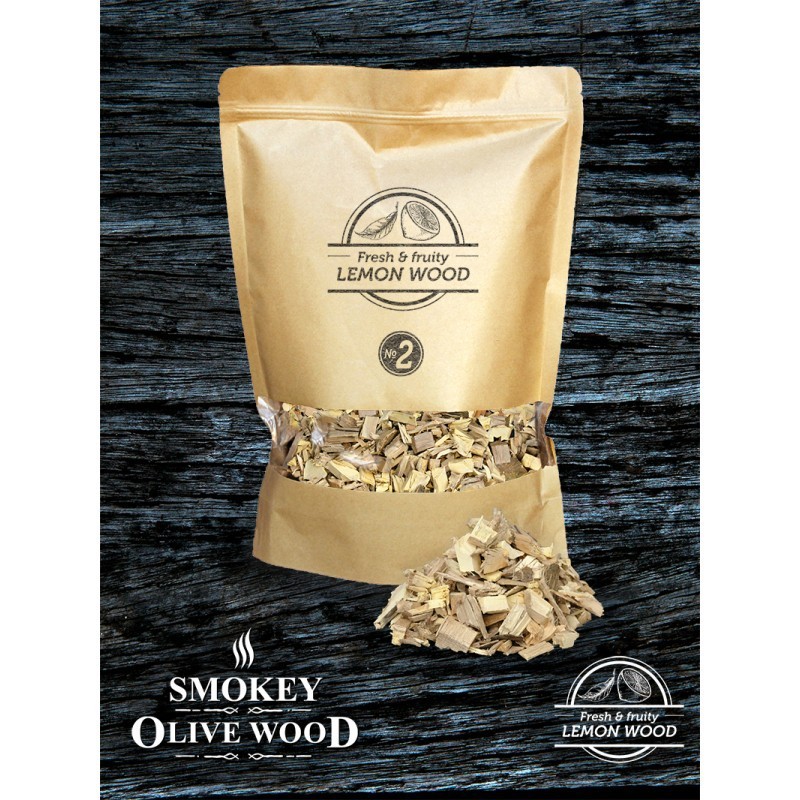 Virutas de limonero Nº2  (Smokey Olive Wood)