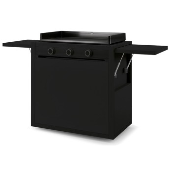 Carro Acero Negro Cerrado Modern 75