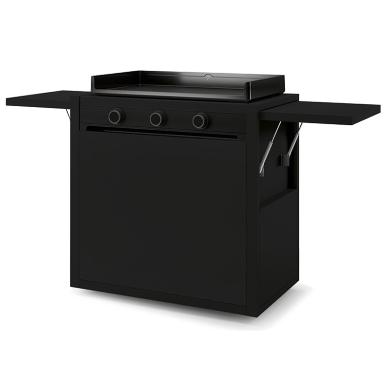 Carro Acero Negro Cerrado Modern 75