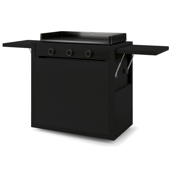 Carro Acero Negro Cerrado Modern 75