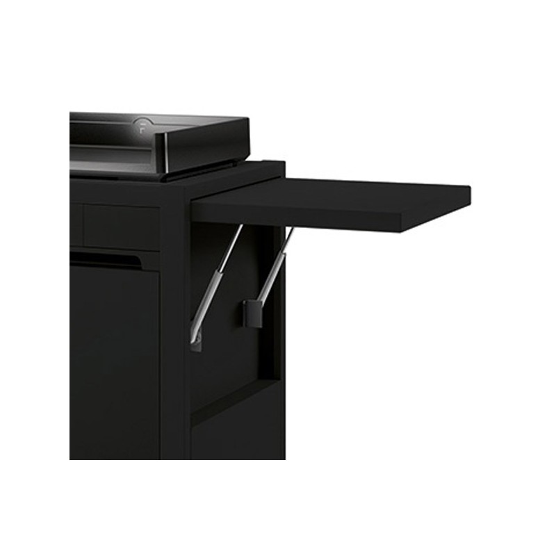 Carro Acero Negro Cerrado Modern 75