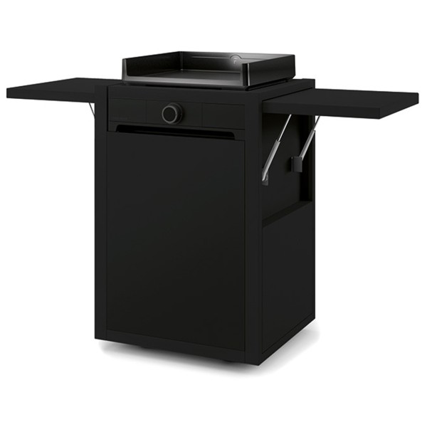 Carro Acero Negro Cerrado Modern 45