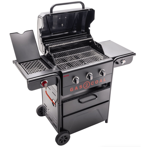 Barbacoa gas y carbón Gas2Coal Edición Especial de 3 Quemadores