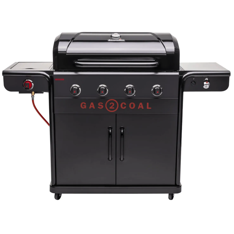 Barbacoa gas y carbón Gas2Coal Edición Especial de 4 Quemadores