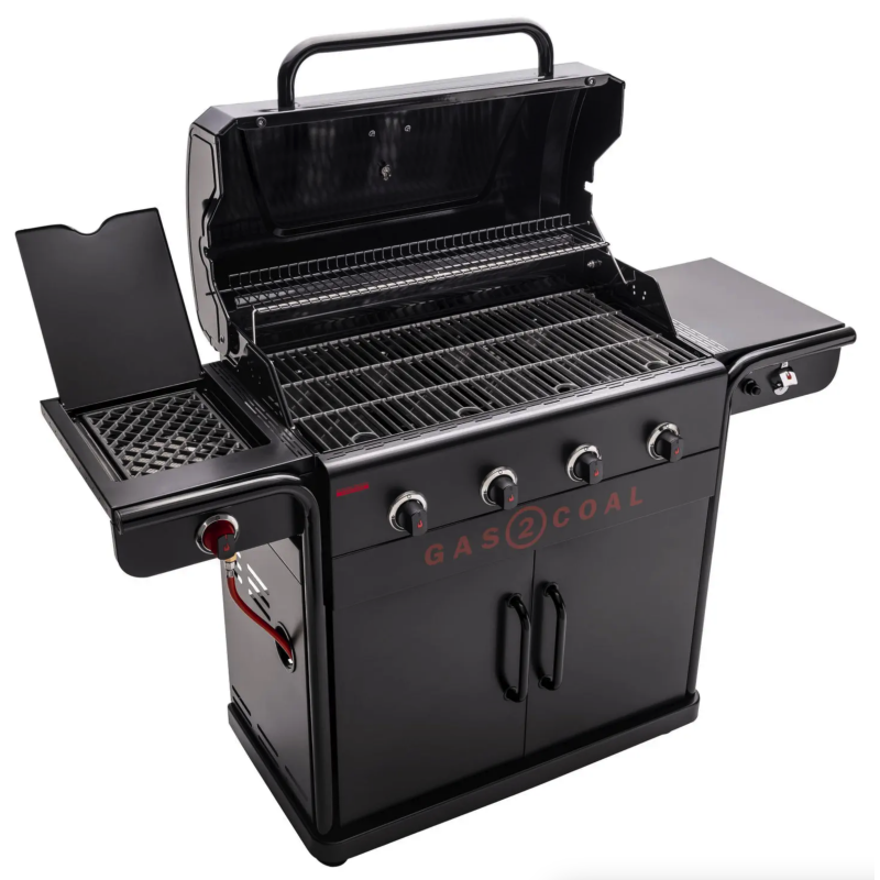 Barbacoa gas y carbón Gas2Coal Edición Especial de 4 Quemadores