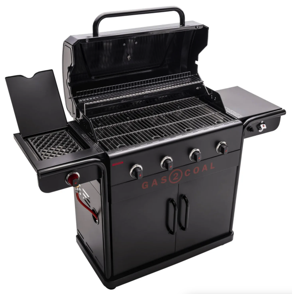 Barbacoa gas y carbón Gas2Coal Edición Especial de 4 Quemadores