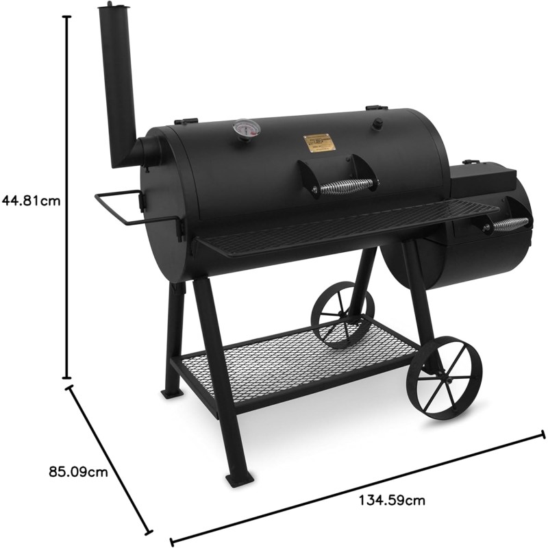 Barbacoa y Ahumador de Carbón Char-Broil Oklahoma Joe