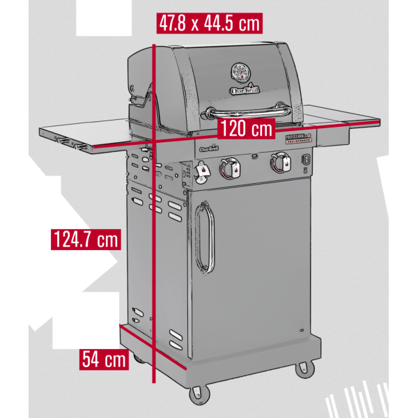 Barbacoa de gas Char-Broil Professional Core B 2