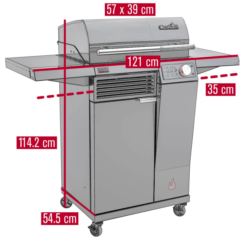 Barbacoa Eléctrica Char-Broil Smart-E Grill
