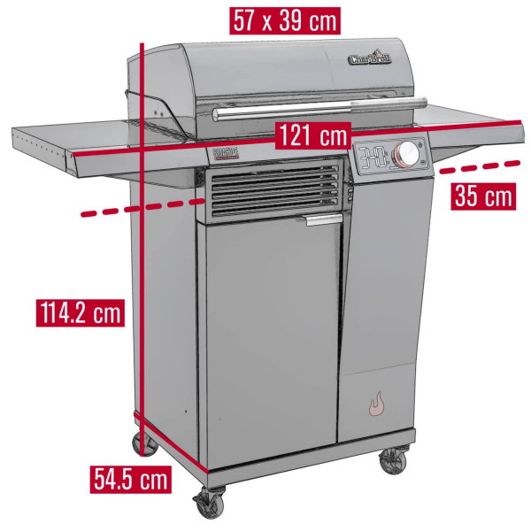 Barbacoa Eléctrica Char-Broil Smart-E Grill