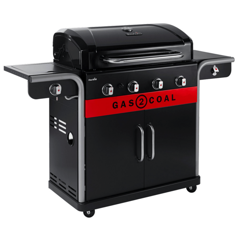 Barbacoa gas y carbón Gas2Coal 2.0 de 4 Quemadores