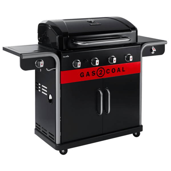 Barbacoa gas y carbón Gas2Coal 2.0 de 4 Quemadores