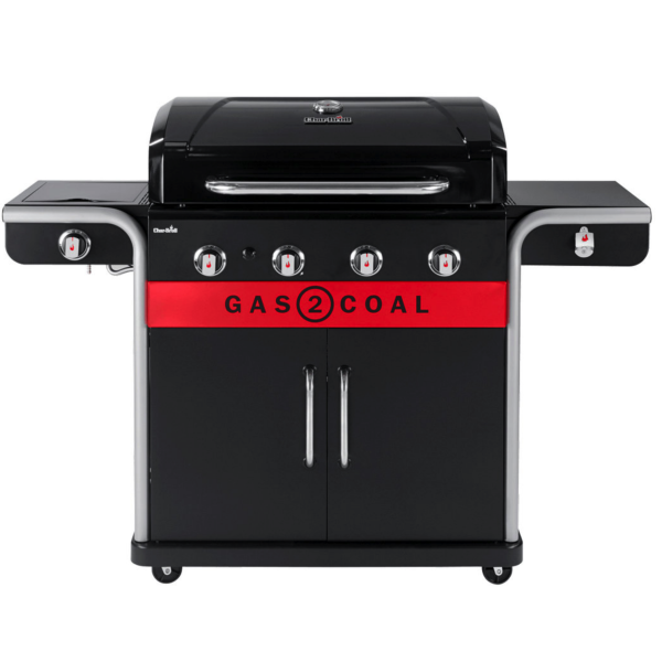 Barbacoa gas y carbón Gas2Coal 2.0 de 4 Quemadores
