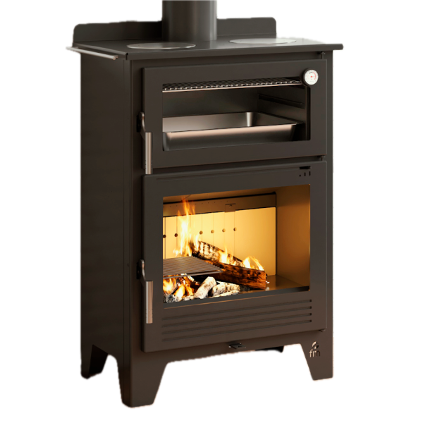 Estufa de Leña con Horno modelo M-107 C
