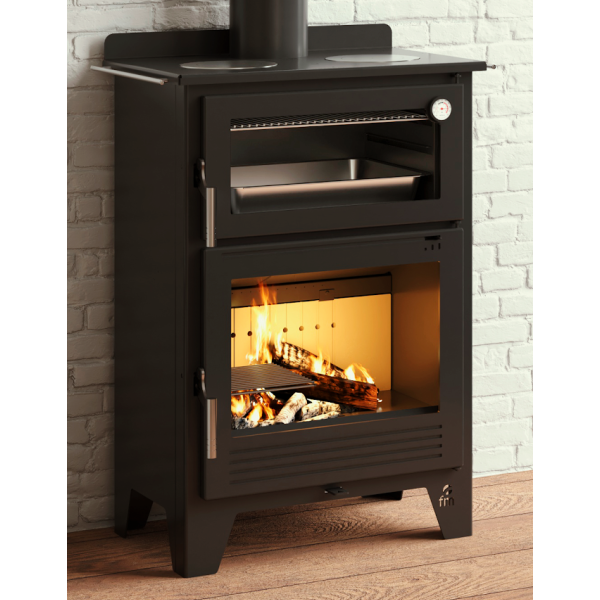 Estufa de Leña con Horno modelo M-107 C