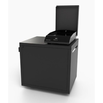 Mesa de Acero Negro Auxiliar con Ruedas Forge Adour