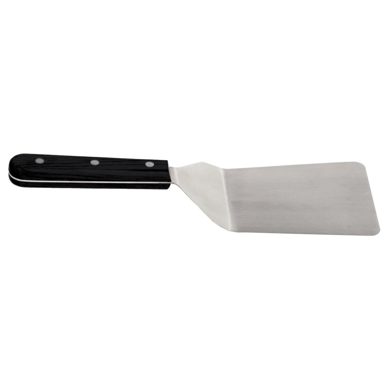 Espátula Acodada Inoxidable para Plancha