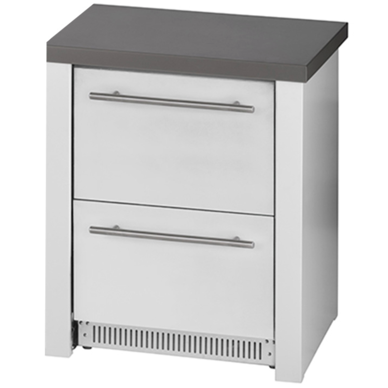Cocina exterior Grandpro Serie Alu White Pro Elite Pack 2