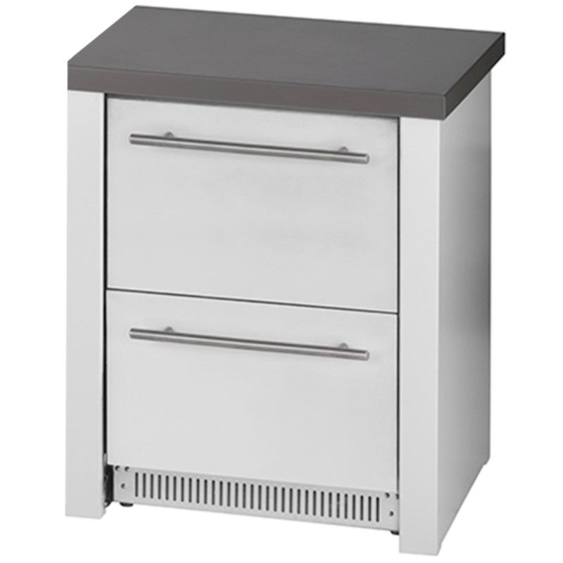 Cocina Exterior Grandpro Serie Alu White Crossray Pack 4