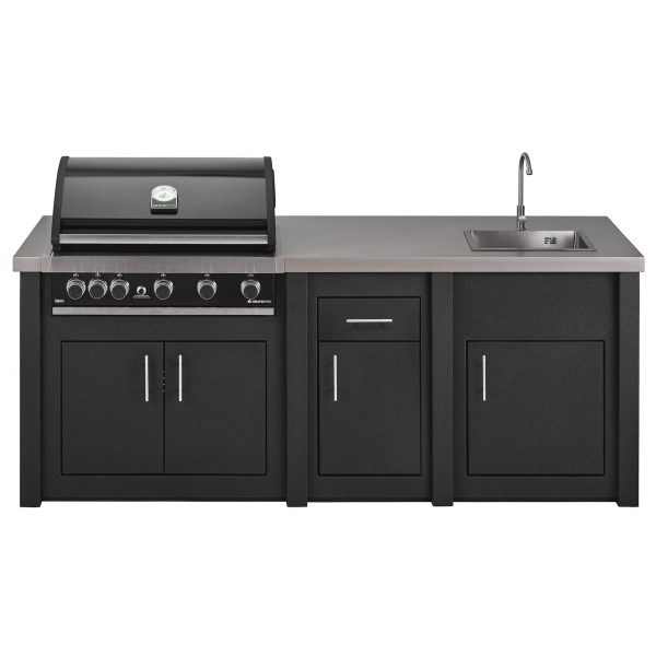 Cocina Exterior Grandpro Serie Alu Graphite Maxim Pack 1
