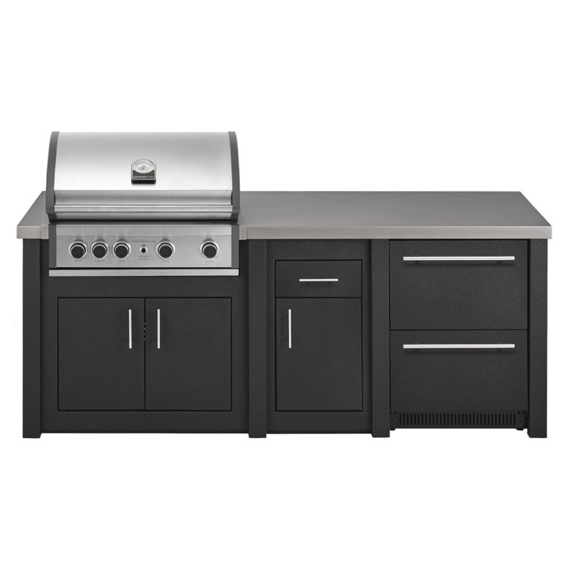 Cocina Exterior Grandpro Serie Alu Graphite Pro Elite Pack 2